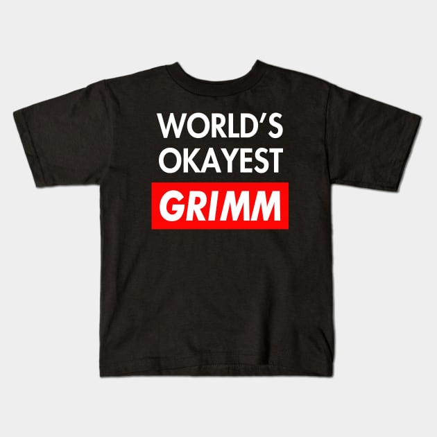 Grimm Kids T-Shirt by Ban Guns Not Books- Typography fullcolor